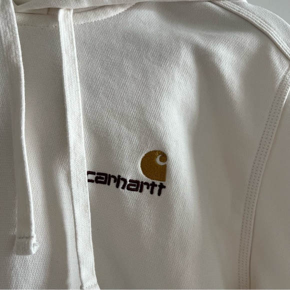 Carhartt hoodie white XS - Picture 2 of 5